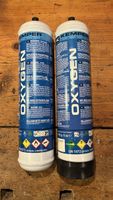 2x Kemper Sauerstoffflaschen 950ml unbenutzt