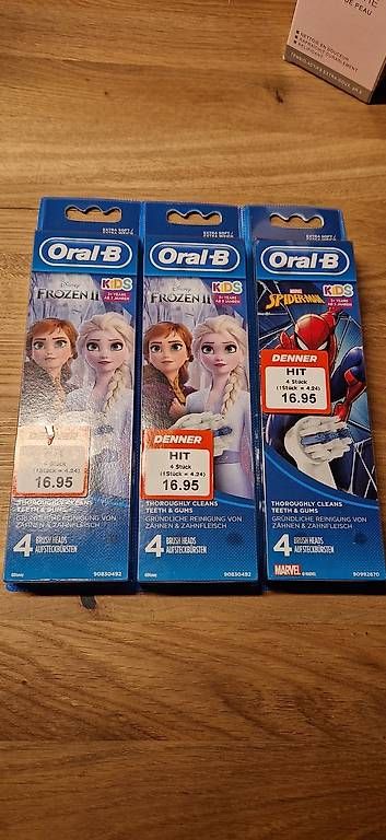 Oral B Cura dei denti: Oral-B Aufsteckbürsten – Nuovo e nell'imballaggio originale da Tafers venduto da Nathtafers 1