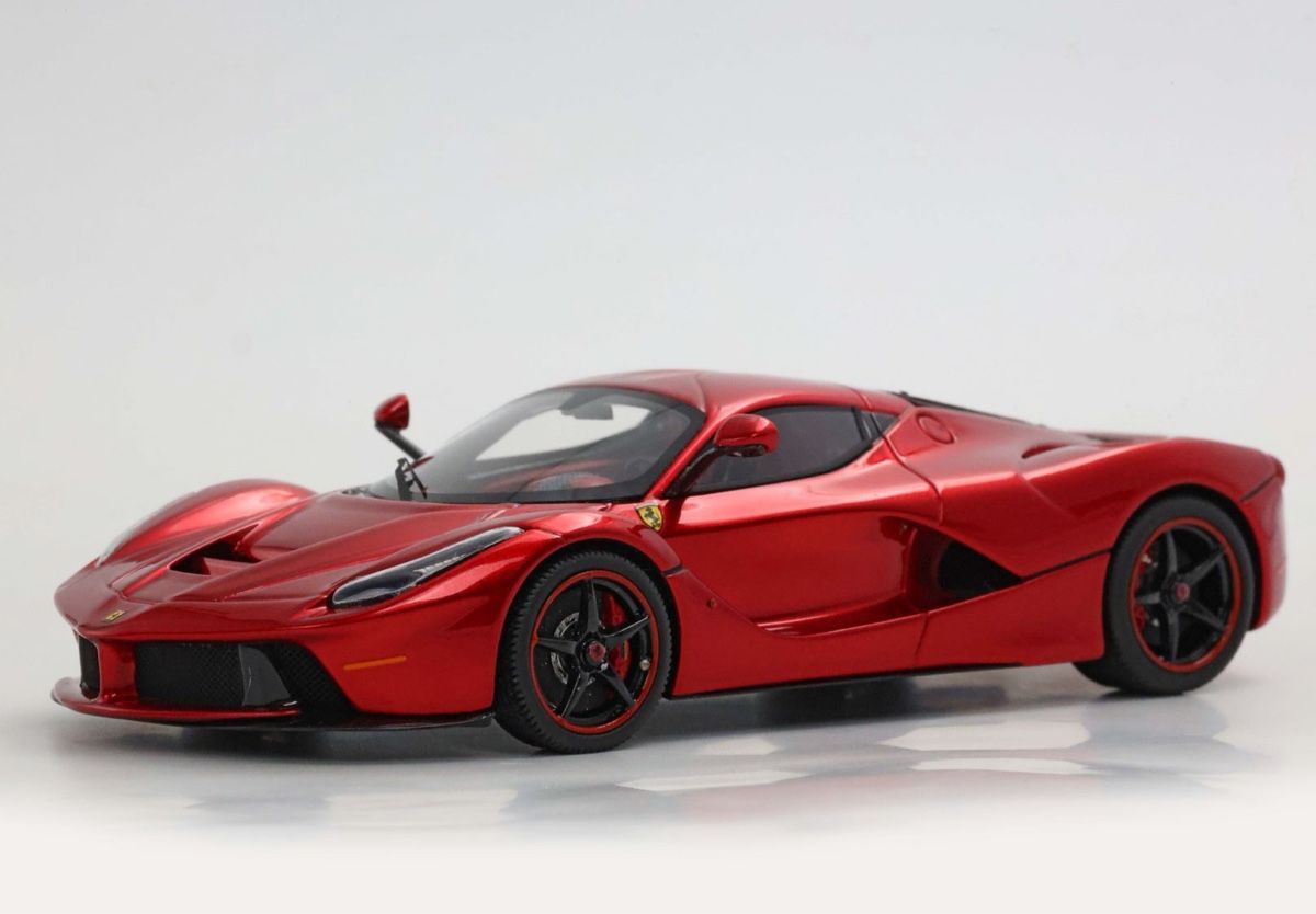 Ferrari Modellini d'auto: FERRARI LAFERRARI METALLIC ROSSO FUOCO 1:43 – Nuovo e nell'imballaggio originale da Bergdietikon venduto da Modell_Cars 3