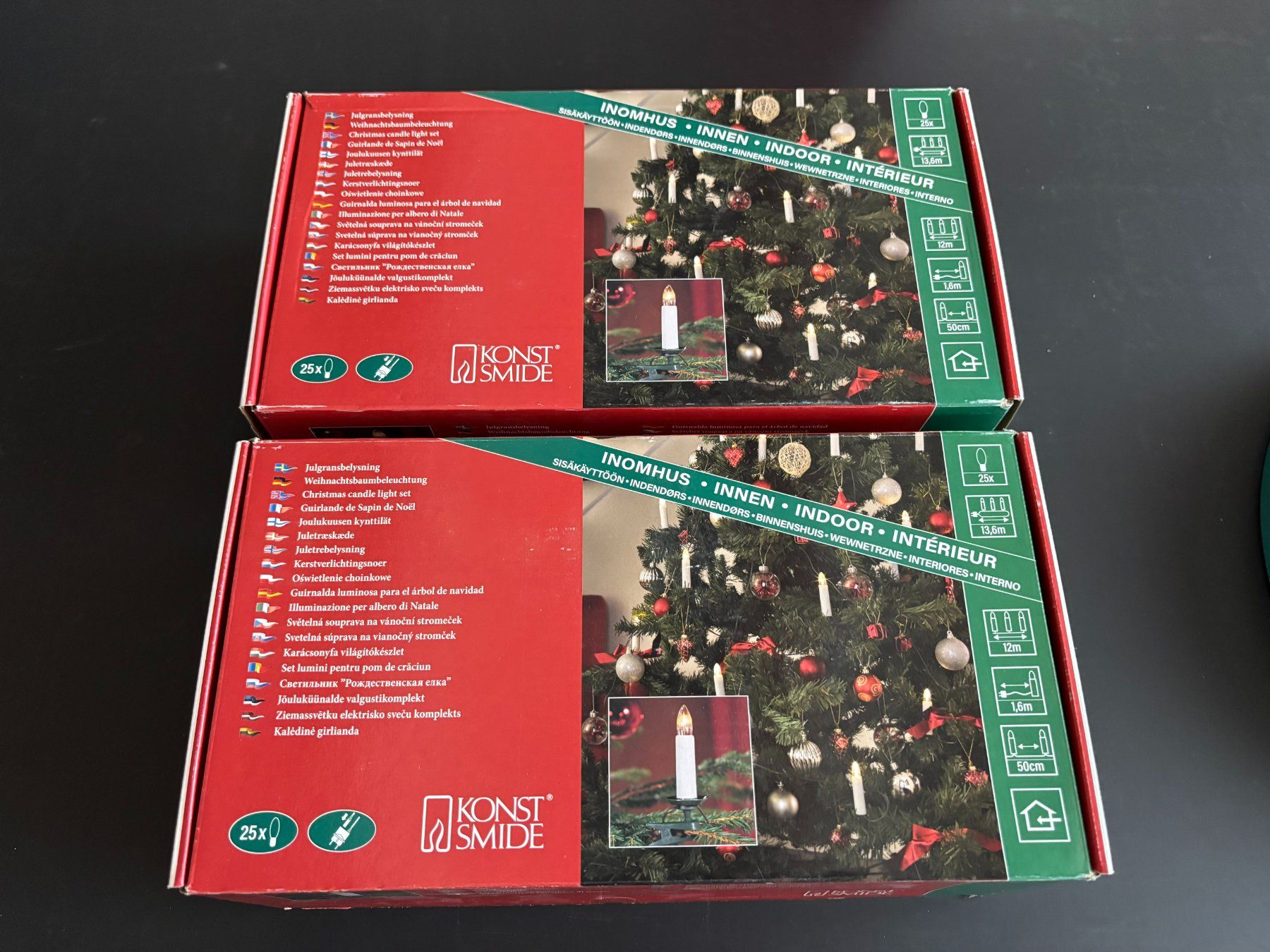 Lichterketten & Leisten: Christbaumbeleuchtung (2x) – Gebraucht aus Thal von PhilFireBrick