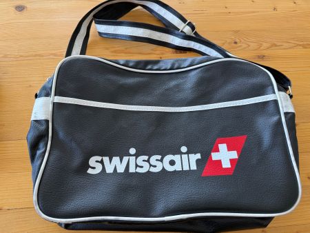 Swissair Umhängetasche 40 x 27 cm