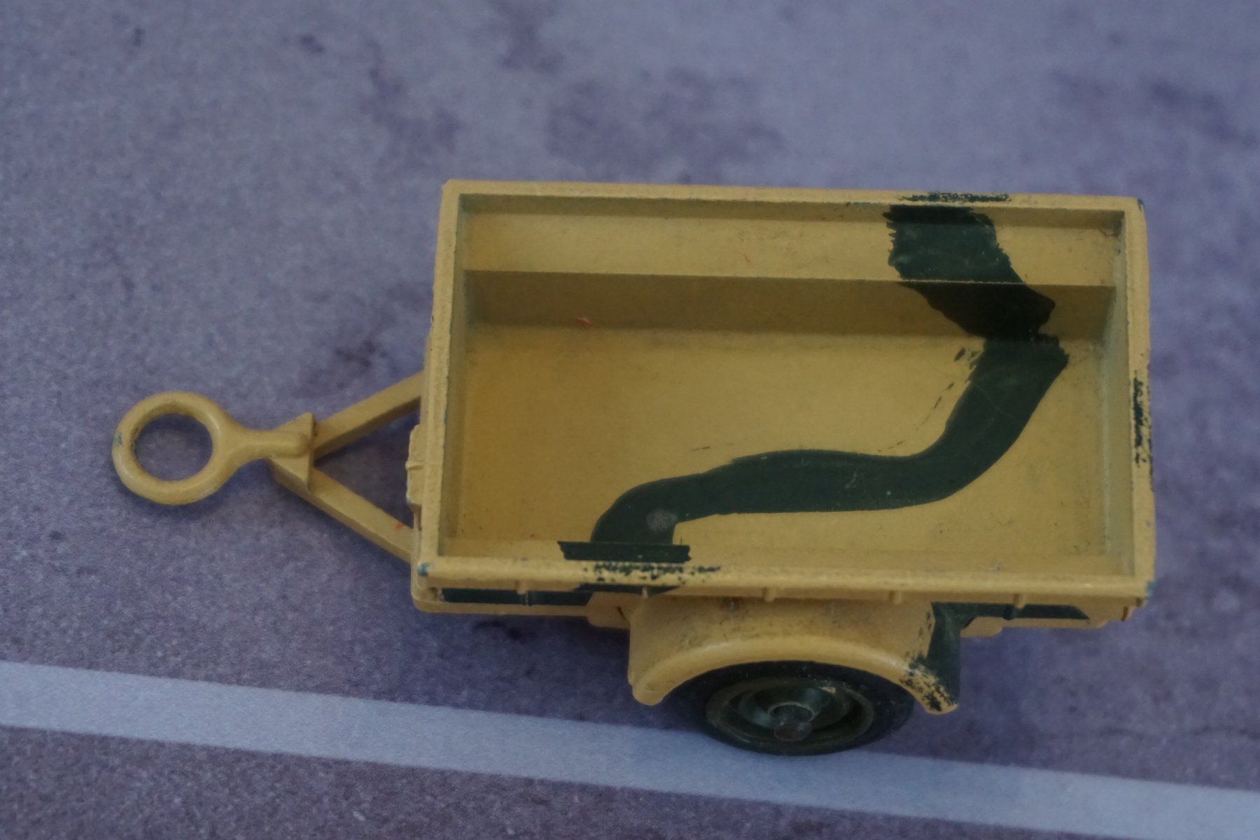 Solido Modellini d'auto: Solido Militär-Anhänger 1:64 COOL !!!!!!!!! – Usato da Reiden venduto da Doppeldecker69 4
