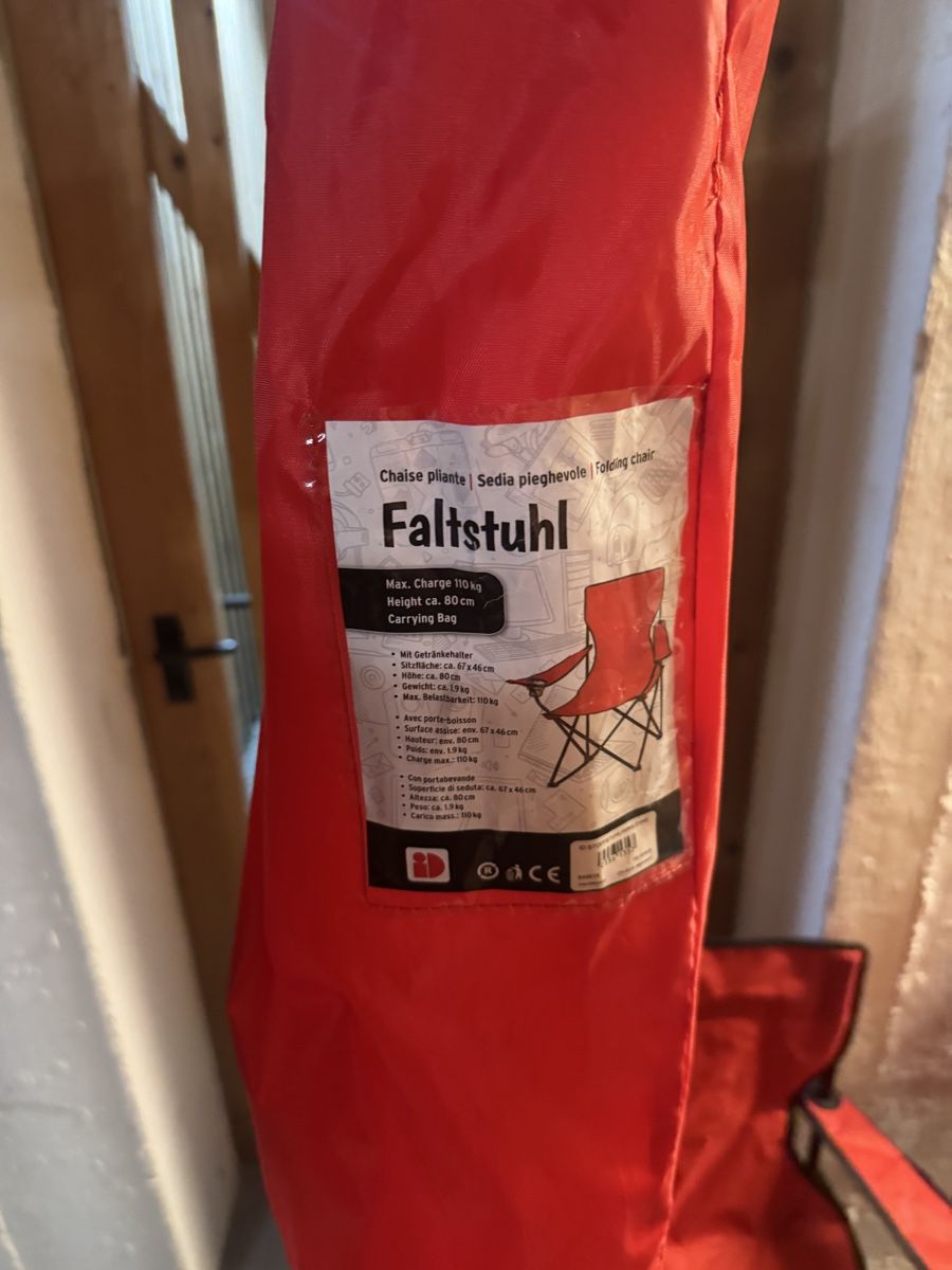 Stühle: Camping stuhl – Neu (gemäss Beschreibung) aus Zürich von sam_nw8r 1
