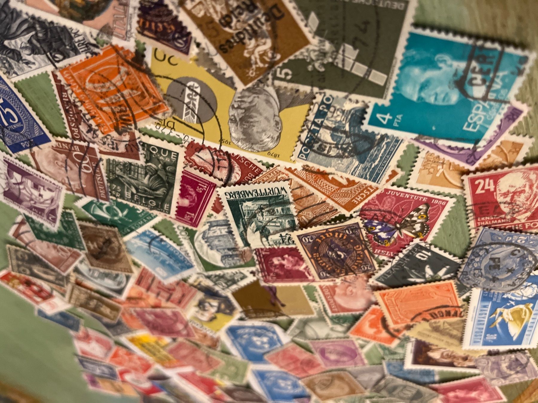 Tutti i francobolli: Lot 63: Lot mix mit Briefmarke – Usato da Chiasso venduto da AzenYa 2