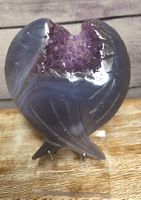 Amethyst Achat Engelsflügel 261g