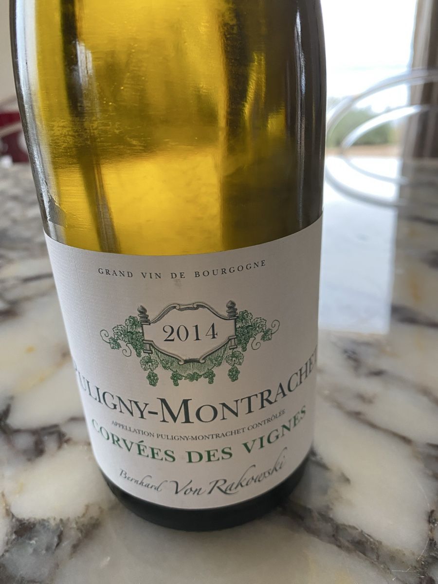 Vino: Puligny-Montrachet 2014 Corvées des Vignes – Usato da Genève venduto da Jmajma 1