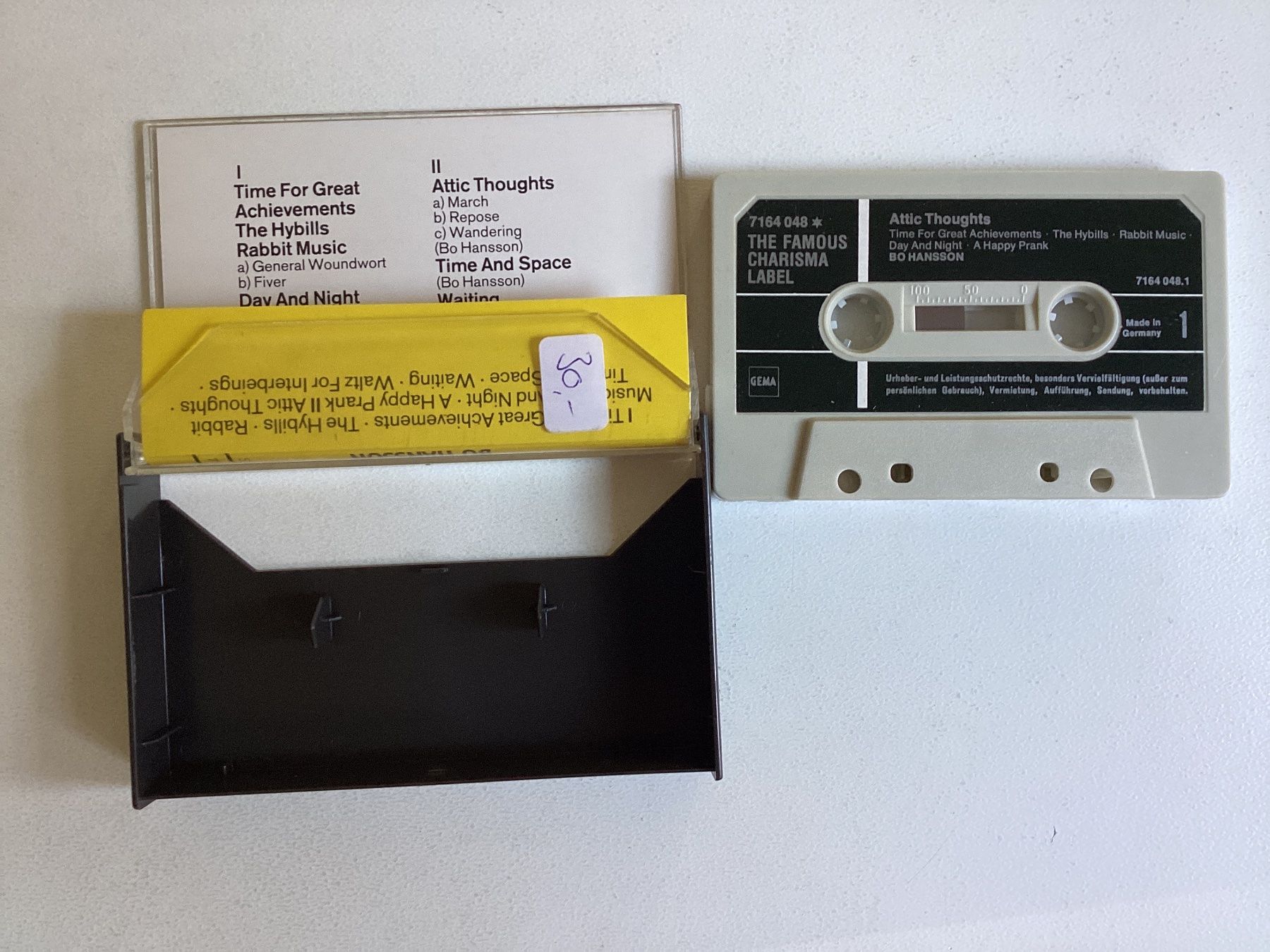 Musicassette: Bo Hansson MC - Attic Thoughts – Usato da Gutenswil venduto da Hamzian 1