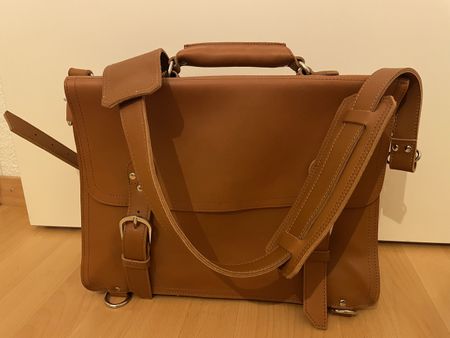 Leather Messenger Bag - Excellent Condition