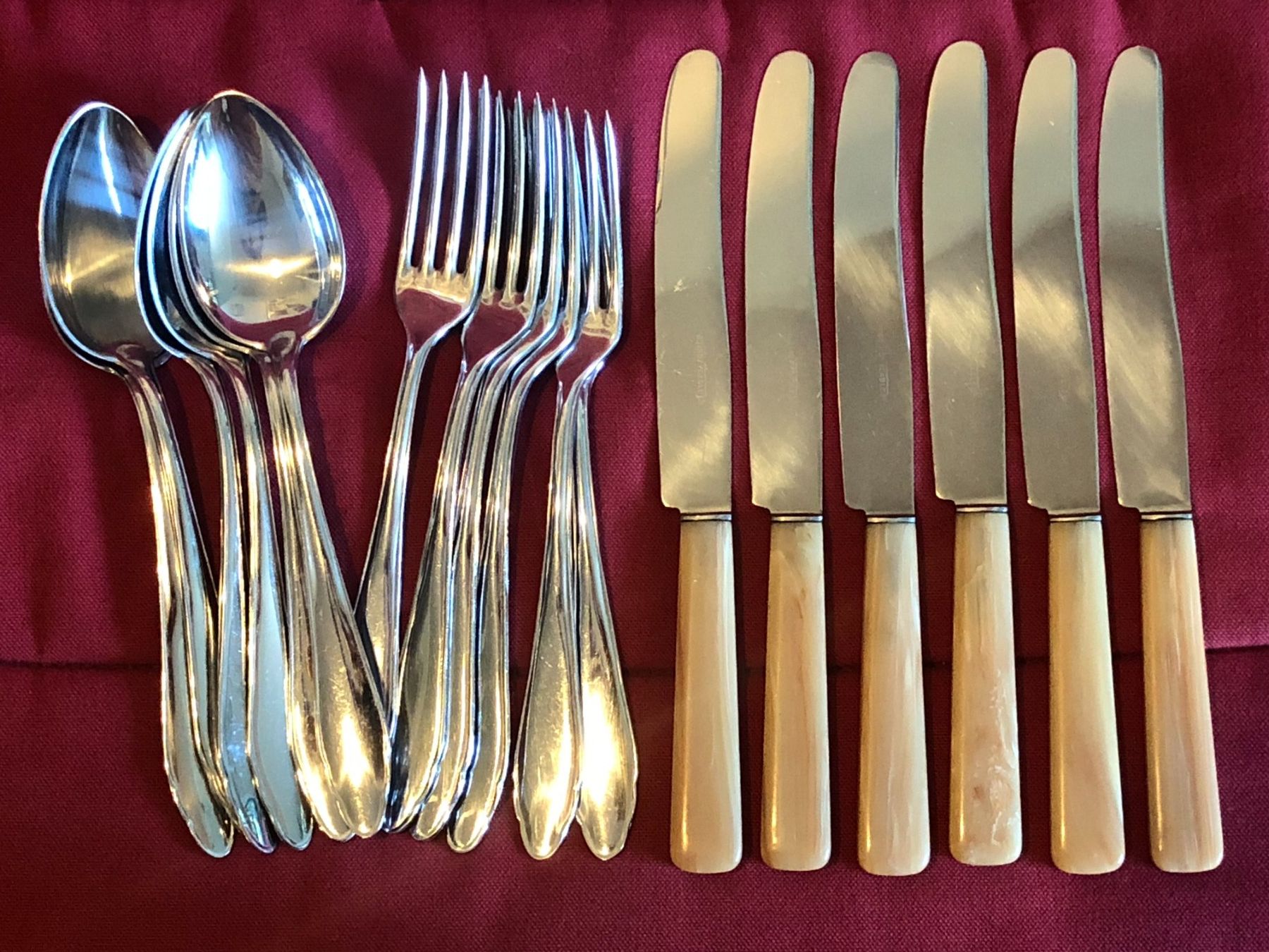 Bestecksets: Altes Besteck – Gebraucht aus Lommiswil von canoga