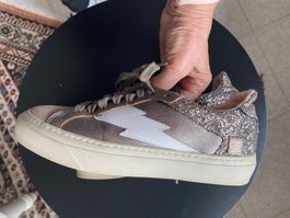 STOKTON Italy - Echt Leder Sneaker Gr. 38