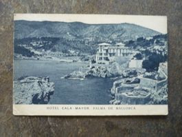 Ansichtskarte Hotel Cala-Mayor Palma de Mallorca 1950