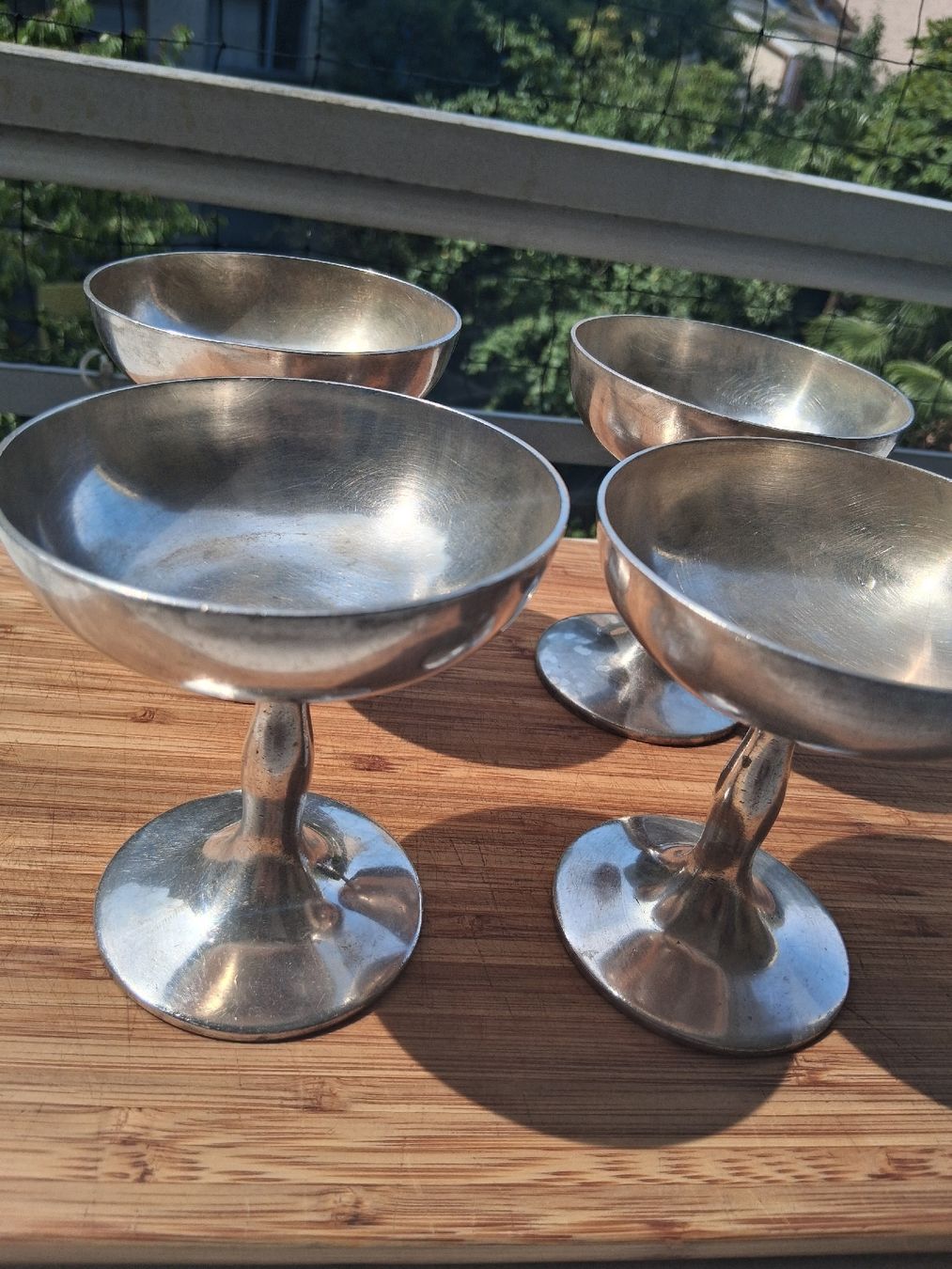 Coupes: 4 Silber Coupeschalen von Sternegg – D'occasion à Basel par yaen138 1