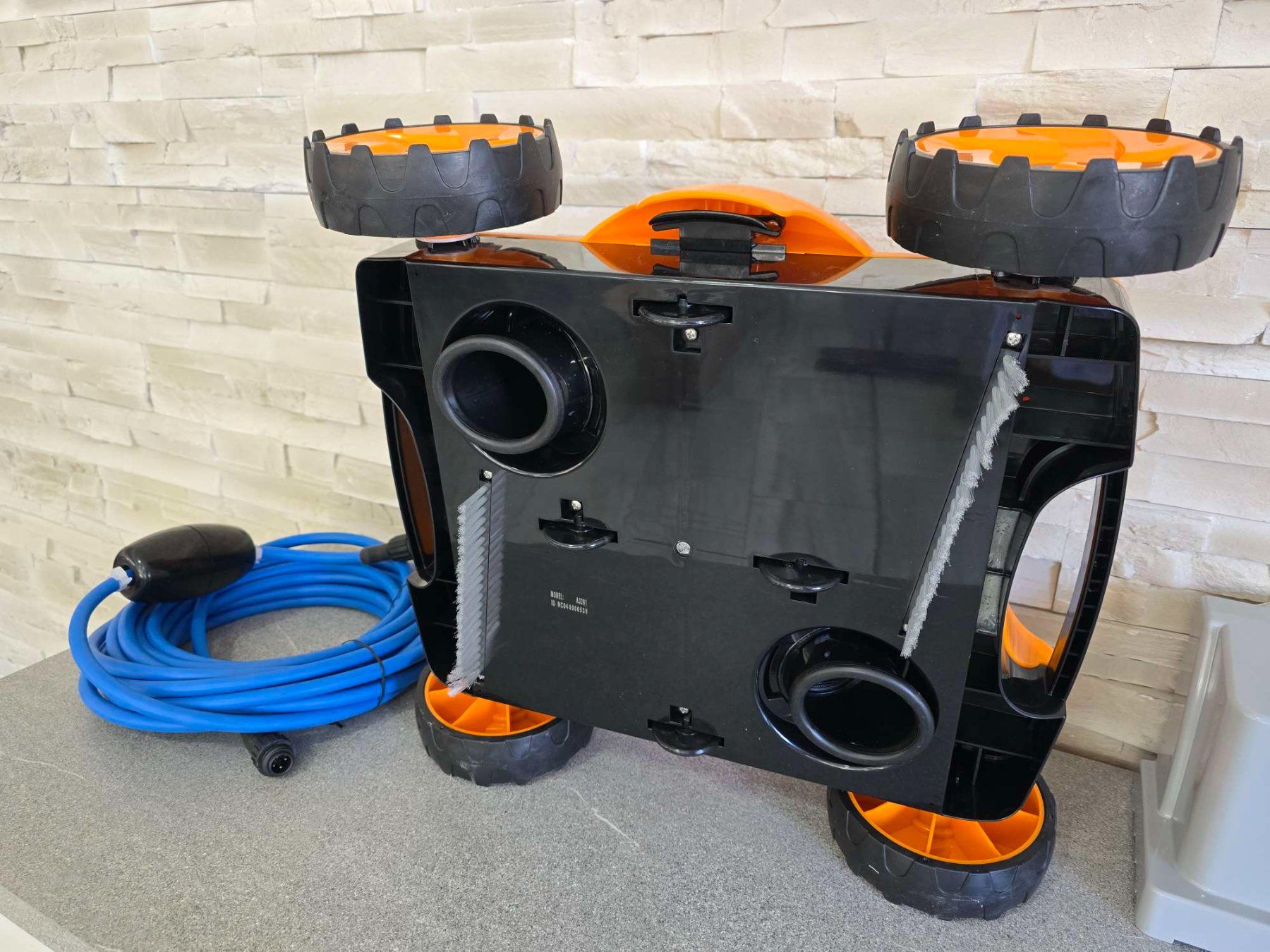 Accessori per Piscine: Automatischer Poolroboter 2Programme Poolsauger Poolreiniger – Nuovo (secondo la descrizione) da Baar venduto da Werkzeugzentrum 4