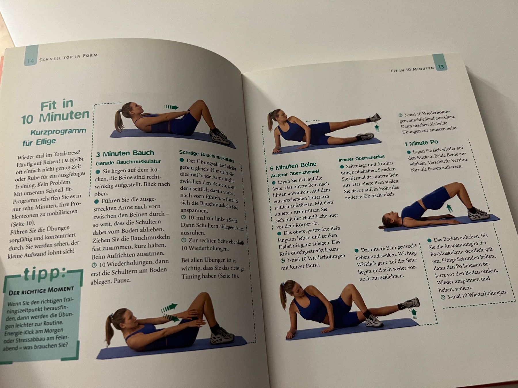 Libri: Bauch, Beine, Po - Schnell in Form – Nuovo (secondo la descrizione) da Thun venduto da Siladi 1