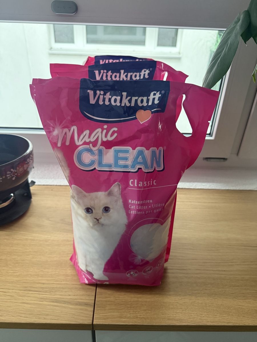 WC: Vitakraft Magic Clean Katzenstreu Classic – Nuovo e nell'imballaggio originale da Urtenen-Schönbühl venduto da selsells