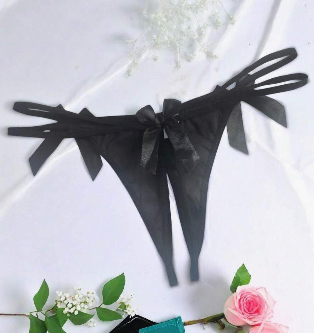 Altra biancheria intima: sexy String mit unten offen, Gr. L – Nuovo e nell'imballaggio originale da Winterthur venduto da Sunshine143 1