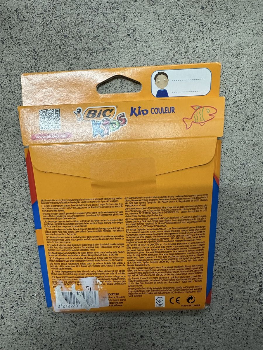 Bic Penna & Evidenziatori: NEU: Bic Kids Filzstifte – Nuovo (secondo la descrizione) da Zürich venduto da Freudefant 1