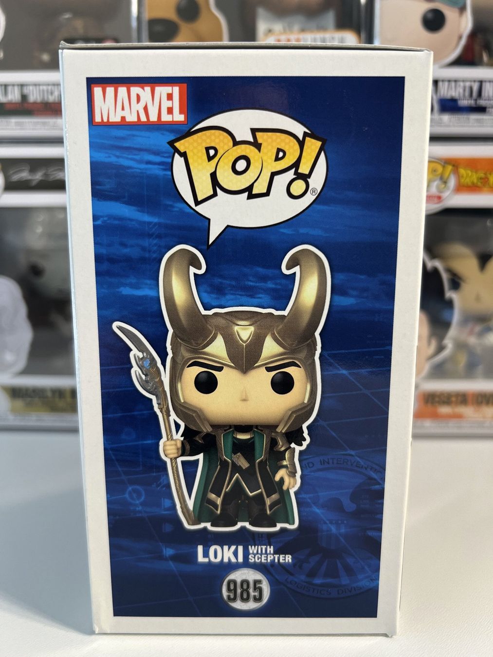 Funko Figuren: Funko POP! Marvel The Avengers Loki with Scepter Limitée – Neu und originalverpackt aus Le Mouret von perfectbijou 1