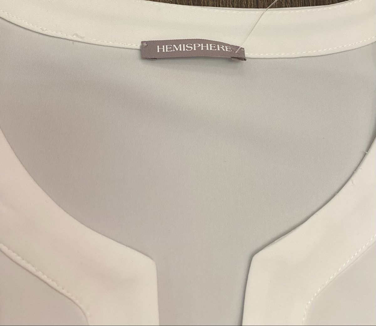 Hemisphere Chemisiers: Hemisphere Luxusbluse weiss 40 neu! – Neuf avec emballage d'origine à Büron par Coerner 3