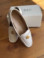 Mocassini Lauren Ralph Lauren Barnsbury bianco