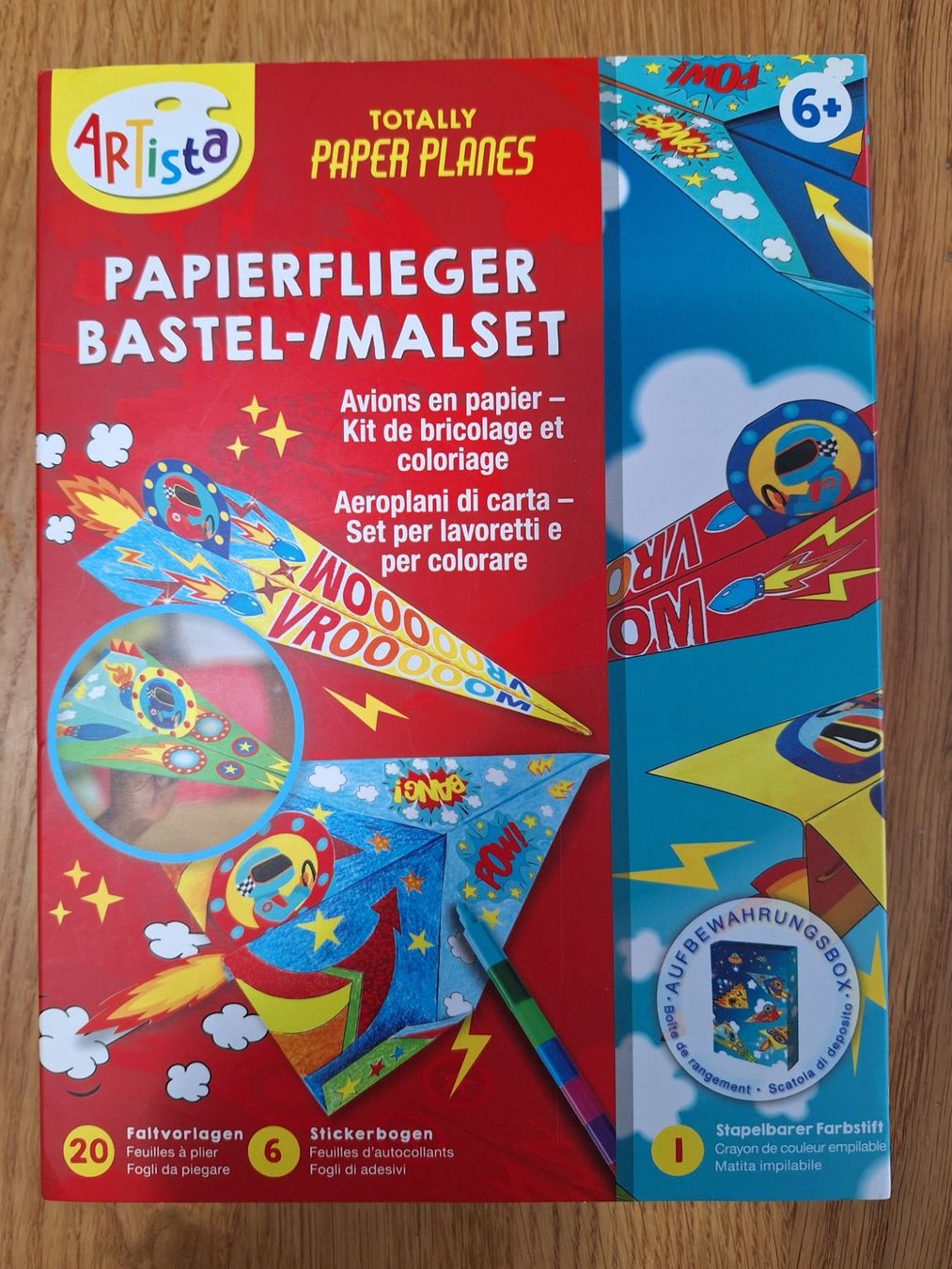 Kit bricolage: Papierflieger Bastel-/Malset – Nuovo e nell'imballaggio originale da Muri b. Bern venduto da smt_hqn7