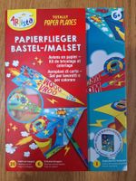 Papierflieger Bastel-/Malset