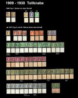 tolles Lot: 62x Tellknabe, 1909-30