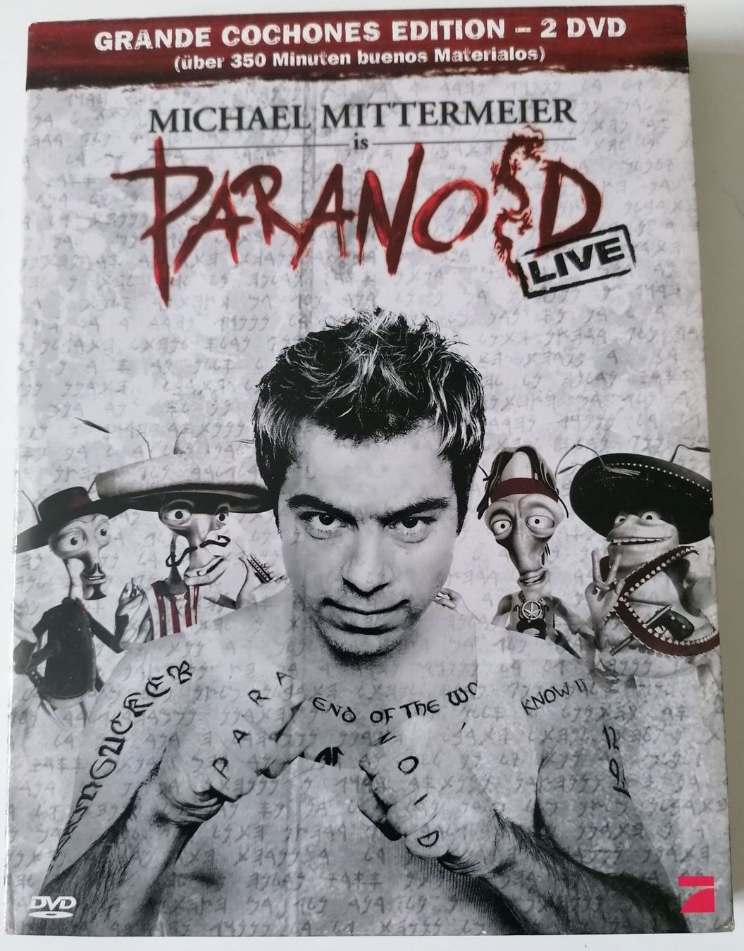 Tutti i DVDs: Michael Mittermeier - Paranoid - 2 DVD - 350 Min. – Usato da Oberurnen venduto da mackrokodile