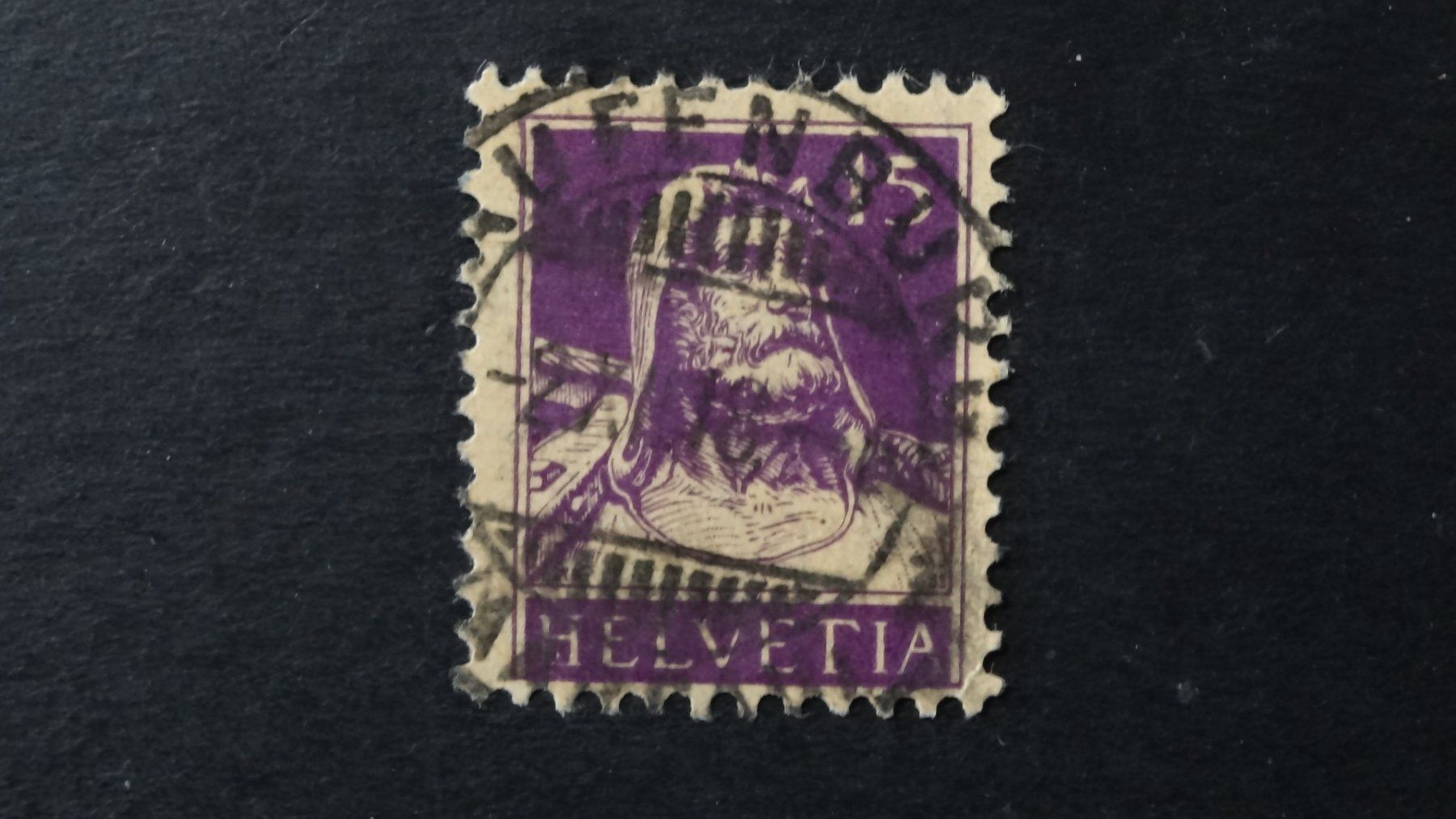 Alle Briefmarken: Vollstempel LAUFENBURG  2.XII.18   43 – Gebraucht aus Anwil von C-DAIHA