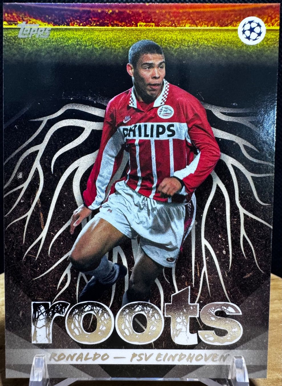 Topps Sammelbilder & Trading cards: Topps Flagship UCC 25/26 Ronaldo Roots Insert PSV – Gebraucht aus Reconvilier von Cardito