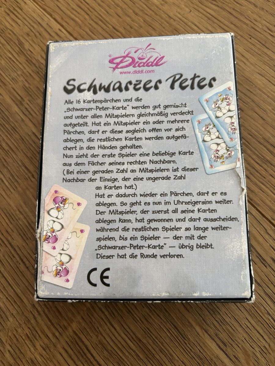 Giochi: Diddl Schwarzer Peter  – Usato da Würenlos venduto da Ashley24 8