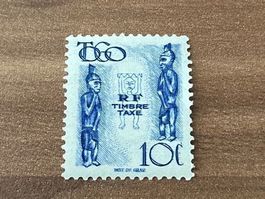 Briefmarke Togo Taxe