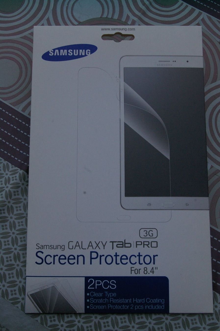 Ritocchi & pellicole di protezione: SAMSUNG GALAXY Tab Pro Screen Protector – Nuovo e nell'imballaggio originale da Niederurnen venduto da mowgli_1963