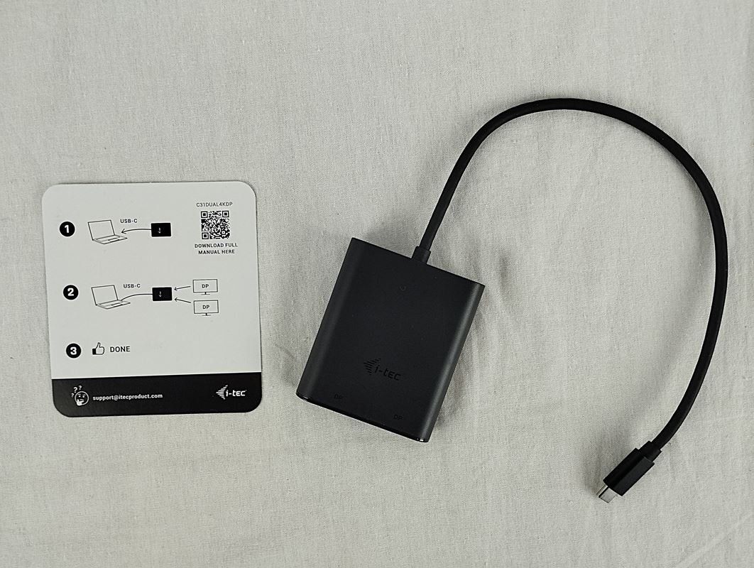 I-tec Unità & Adattatore: I-TEC Usb c Dual Display Port Adapter – Usato da Schübelbach venduto da Restwert_Schubelbach 1