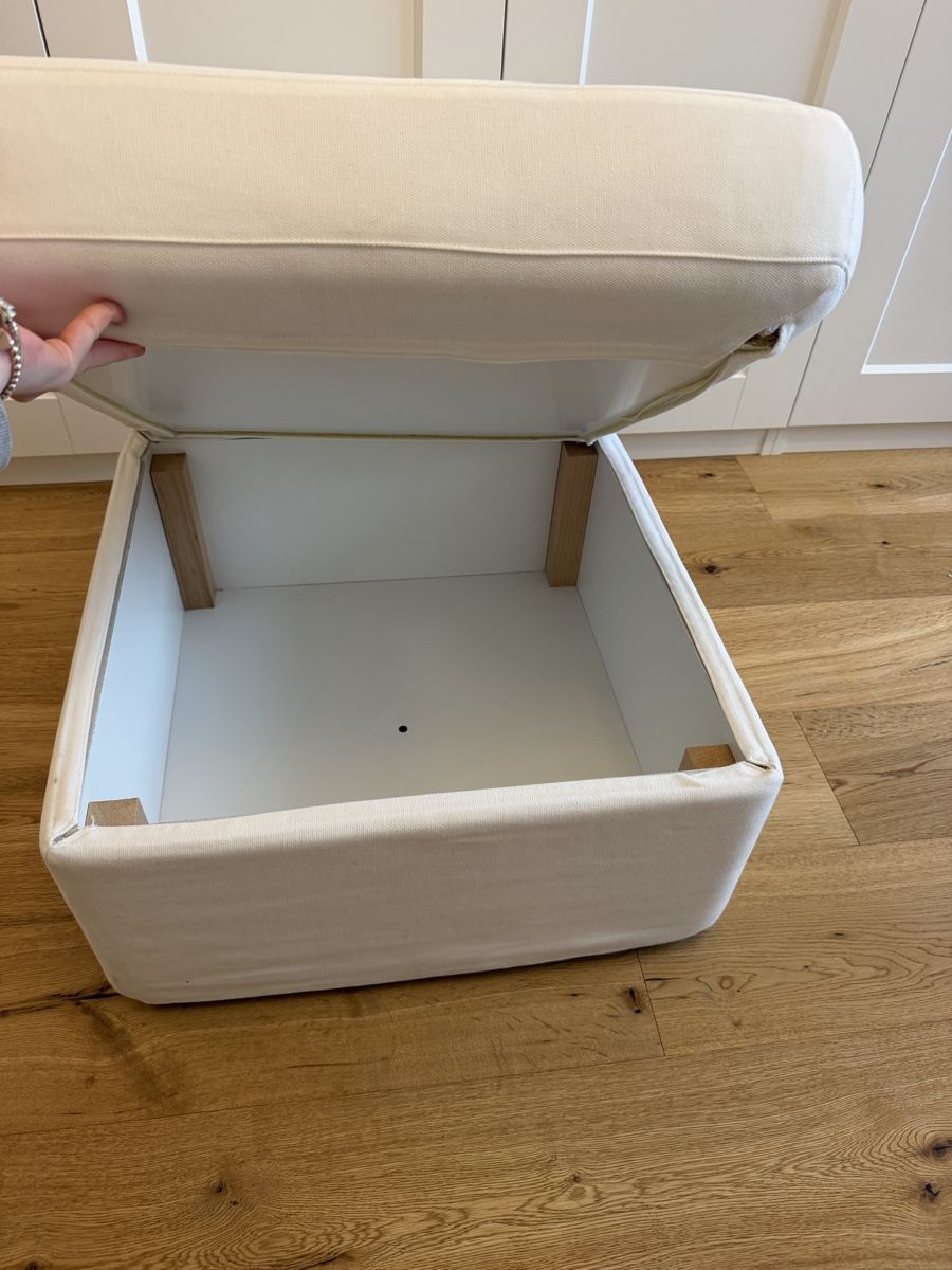 Sgabelli: white footstool with storage – Usato da Männedorf venduto da saa_8np5 2