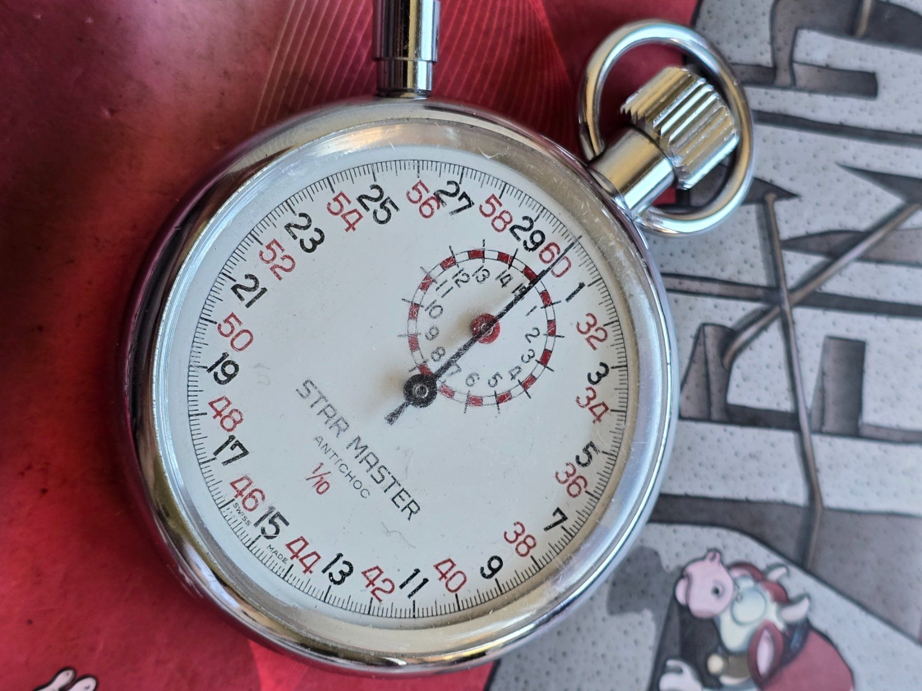 Uhren: 558 Star Master Stoppuhr Chronograph – Gebraucht aus Muri AG von Corredor 5