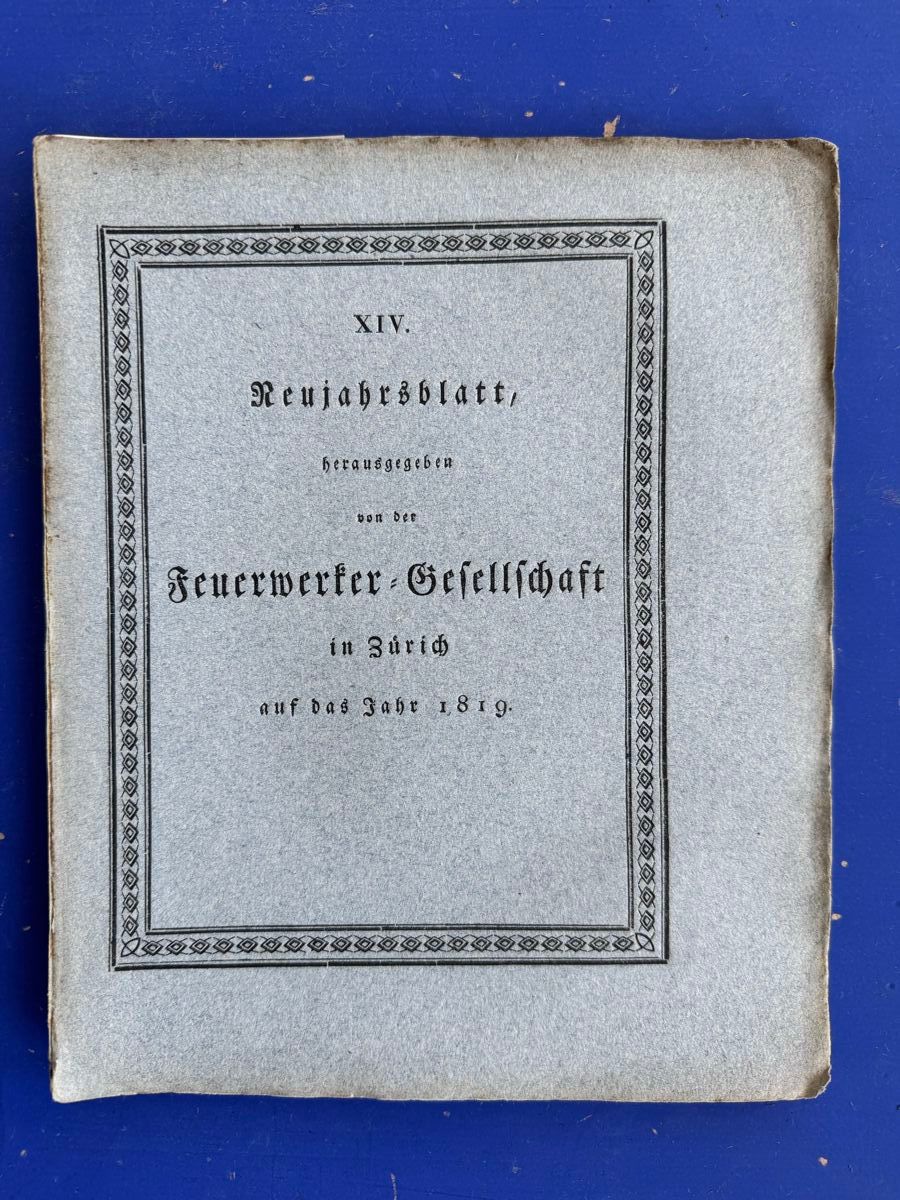 Bücher: Belagerung von Solothurn. Feuerwerker Gesellschaft 1819 – Gebraucht aus Adliswil von buch_und_kunst 1