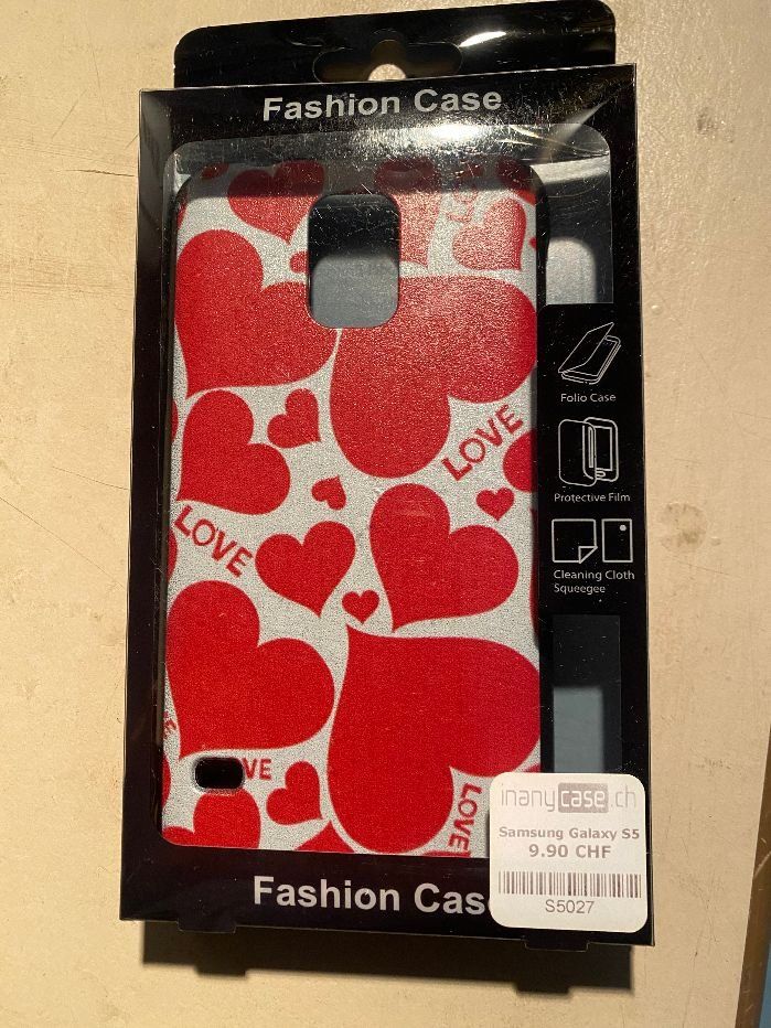 Samsung Cover & Protezioni schermo: Samsung S 5 Schutzhülle – Nuovo e nell'imballaggio originale da Niederhasli venduto da lanzanese 3