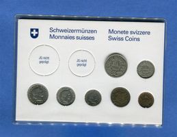 (2629) Münzsatz 1934 Silber komplett