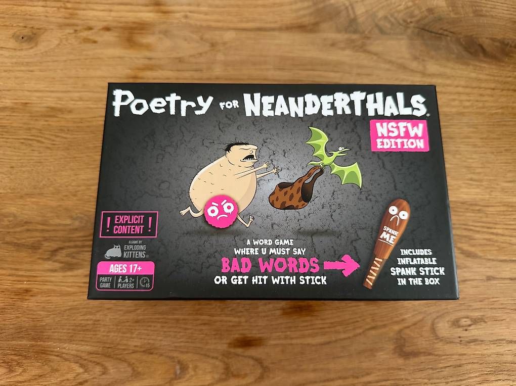 Giochi: Poetry for Neanderthals NSFW Edition – Usato da Dietikon venduto da Julia.obers