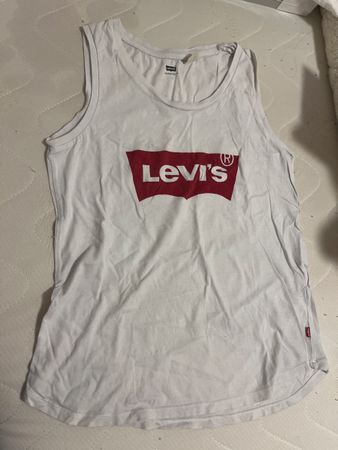 Weißes Tanktop von Levi's, Größe S 