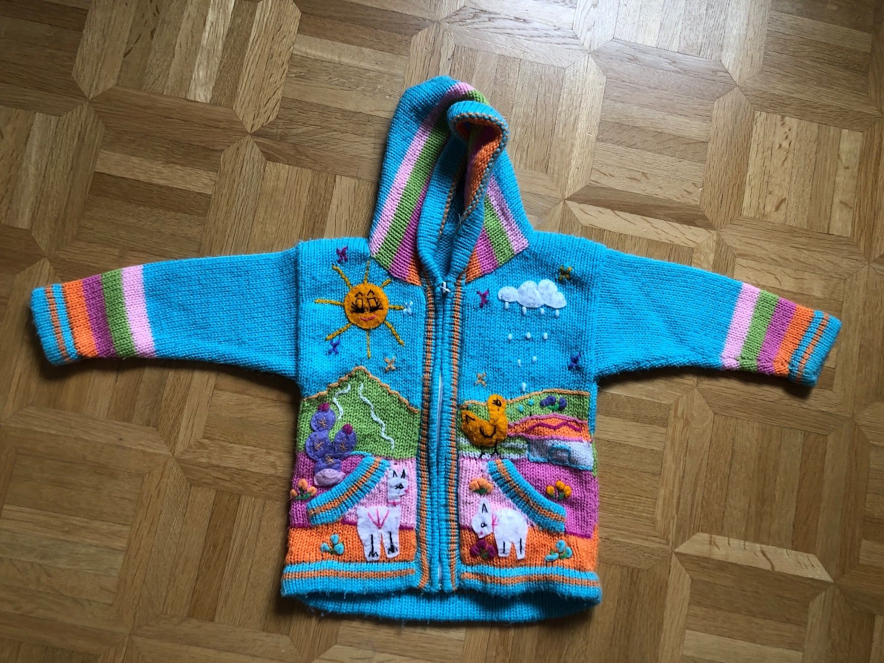 Maglioni & Felpe: Pullover (Handmade) ca. Gr. 74 (31) – Usato da Vilters venduto da Zwaergli13