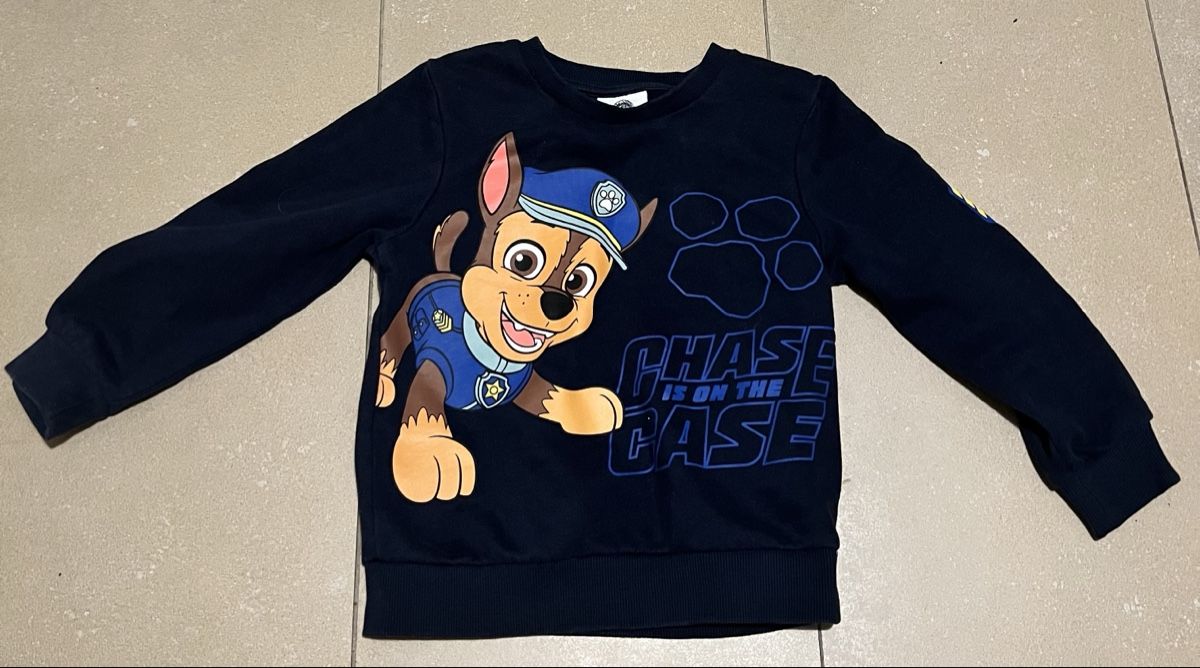 Pullover & Sweatshirts: Pull Pat' Patrouille Chase, Taille 116 – Gebraucht aus Fribourg von Obiwan22