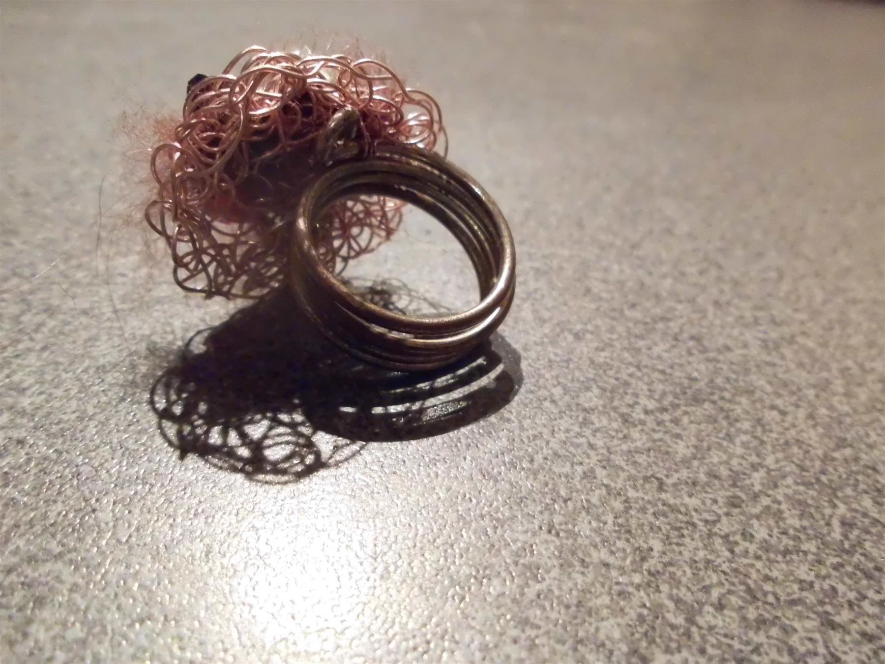 Ringe: Ring silberfarbig, verschiedene Perlen – Gebraucht aus Zürich von abraxas1291 1
