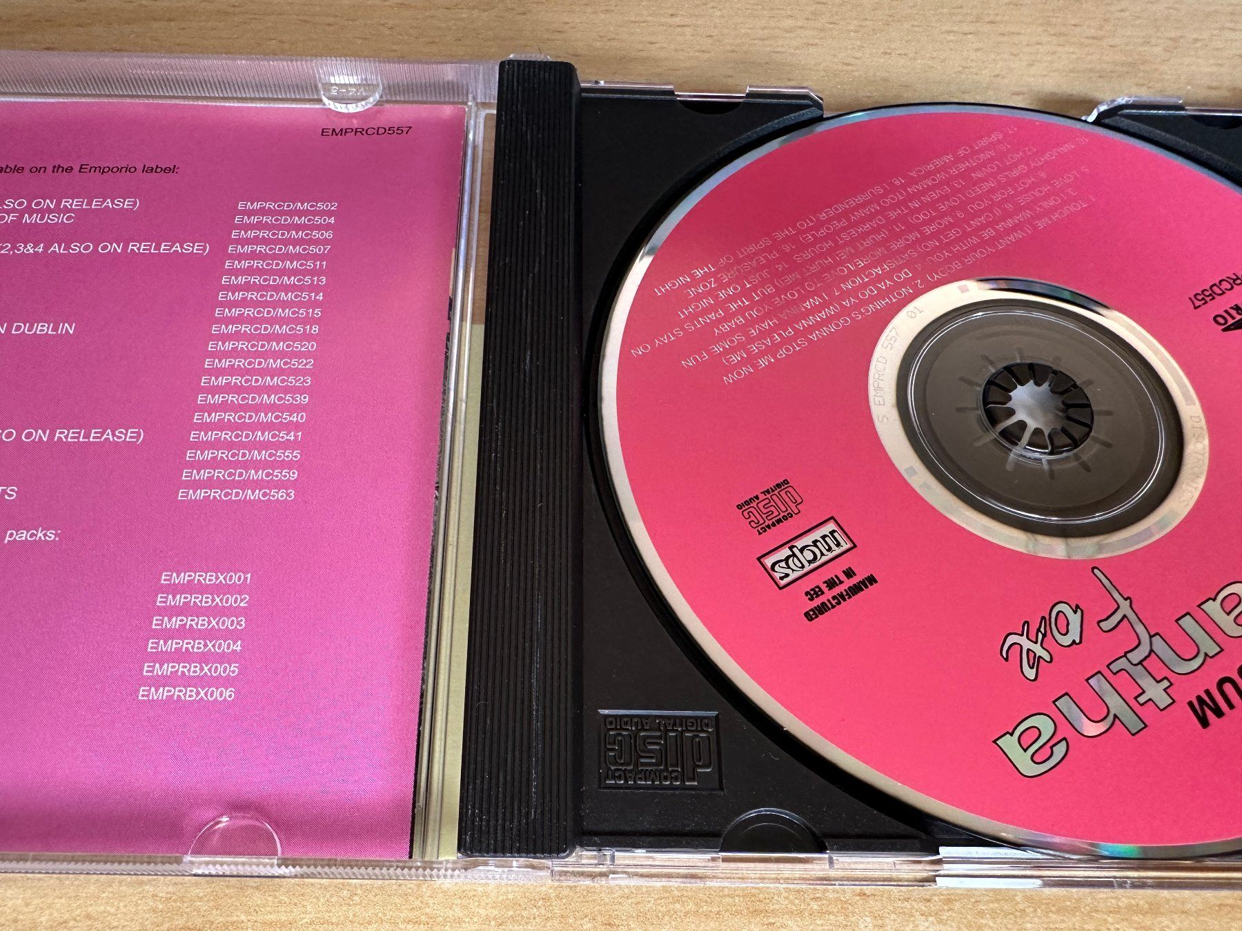 CDs: Samantha Fox – The Hits Album – Gebraucht aus Rikon im Tösstal von  2