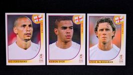 Panini Korea Japan 2002 - Mini lot Angleterre