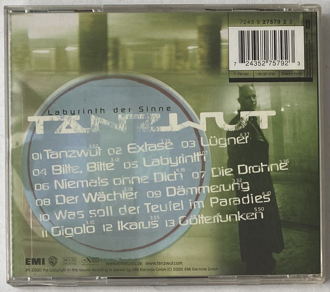 CD: Tanzwut, Labyrinth Der Sinne – Usato da Flums venduto da Asquillo 1