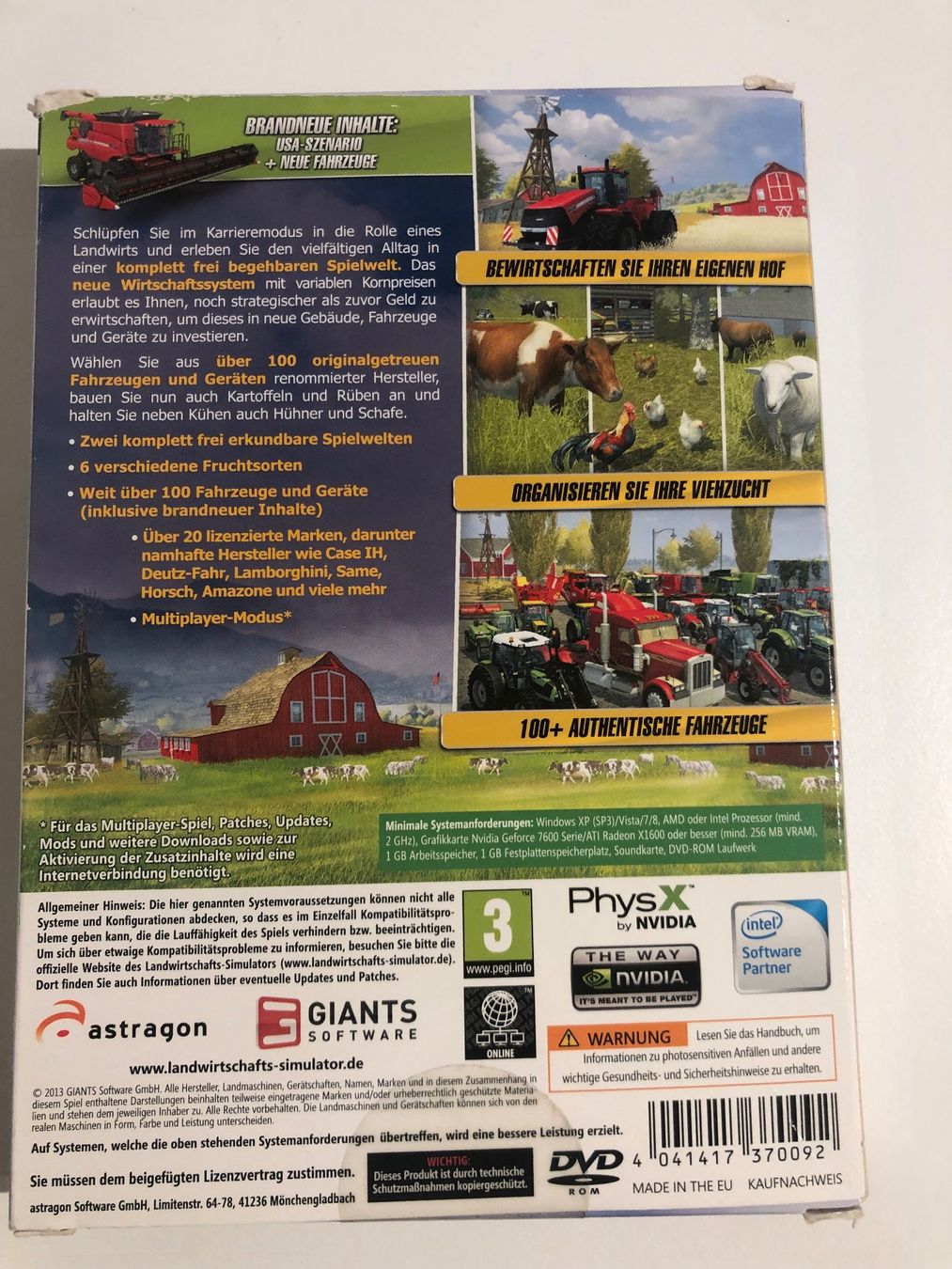 Giochi: LANDWIRTSCHAFTSSIMULATOR Titanium Edition – Usato da Wattwil venduto da jopara 1