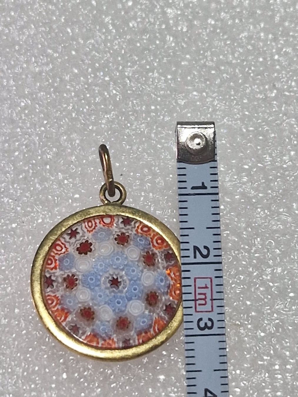 Murano Ciondoli: Anhänger Millefiori Glas – Usato da Winterthur venduto da Sadega 1