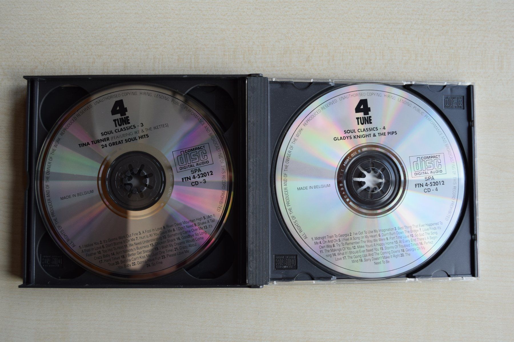 CDs: SOUL CLASSIC 4CD-Box (627) – Gebraucht aus Reutigen von DONDON55 3